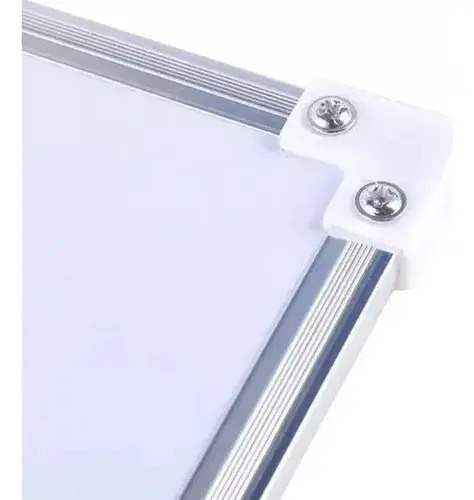 Pizarra Acrílica Blanca Pizarron Aluminio 30x40cm — foto 2