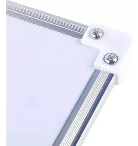 Pizarra Acrílica Blanca Pizarron Aluminio 60x90cm — foto 2