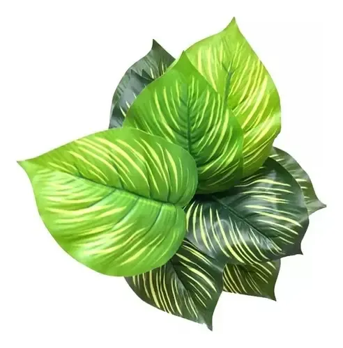 Planta Artificial Decorativa Aristada De 35cm Verde — foto 3
