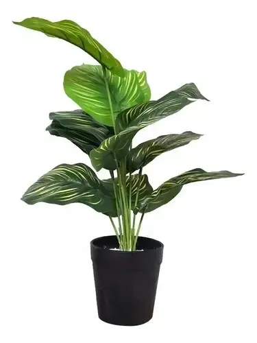 Planta Artificial Decorativa Aristada De 35cm Verde — foto 2
