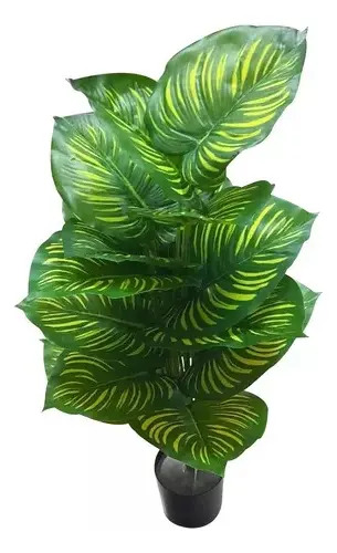 Planta Artificial Decorativa Aristada De 60cm Verde
