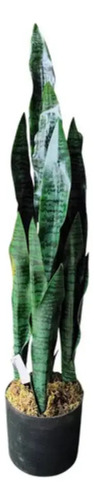 Planta Artificial Lengua De Suegra Sansevieria Trifasciata Verde
