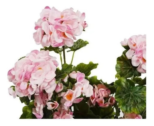 Planta Flores Rosas Artificial Decorativa Cyclamen 45 Cm Varios — foto 3