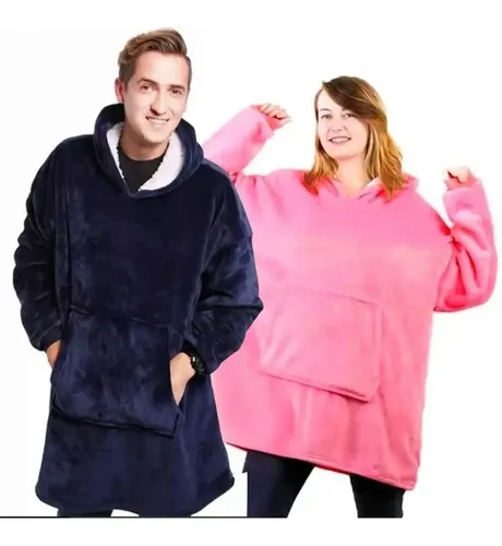 Polerón Con Capucha Y Chiporro Pijama Para Invierno Frio — foto 2