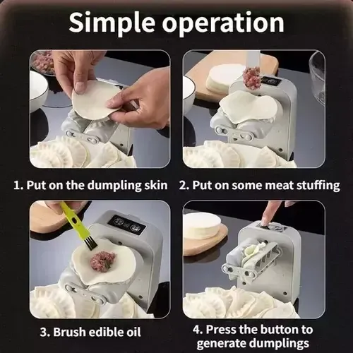 Prensa Para Empanadas Ravioles Tipo Pastelito Automática — foto 7
