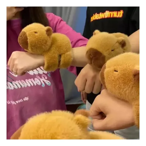 Pulsera De Peluche Capibara Animales Kawaii — foto 5