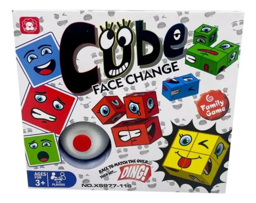 Puzzle De Expresiones Con Campana Juguete Familiar Niños — foto 2