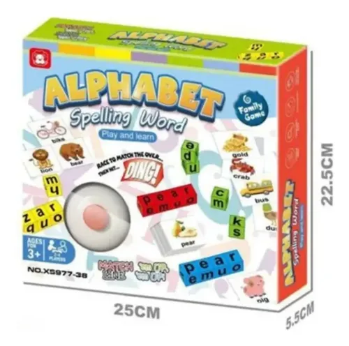 Puzzle De Palabras Juego De Deletreo Formar Palabras Ingles — foto 4