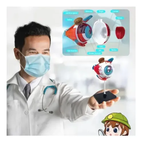 Rompecabeza Puzzle Ojo 4d Didáctico Educativo Niños — foto 2