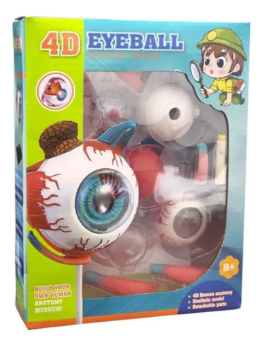 Rompecabeza Puzzle Ojo 4d Didáctico Educativo Niños — foto 6