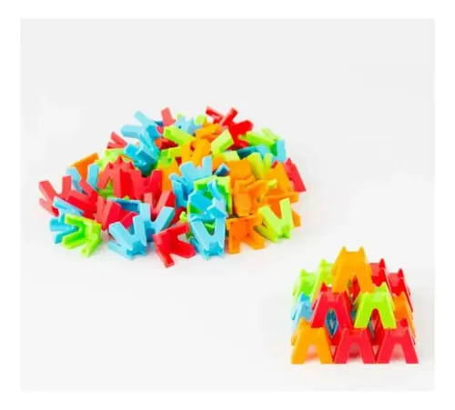 Rompecabezas Puzzle Bloques Para Armar Piramide — foto 2