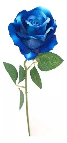 Rosas Artificiales Realistas Set 5 Varas Individuales — foto 6