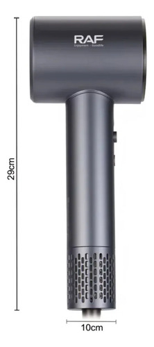 Secador De Pelo Secado Rápido Raf 1600w Negro — foto 3