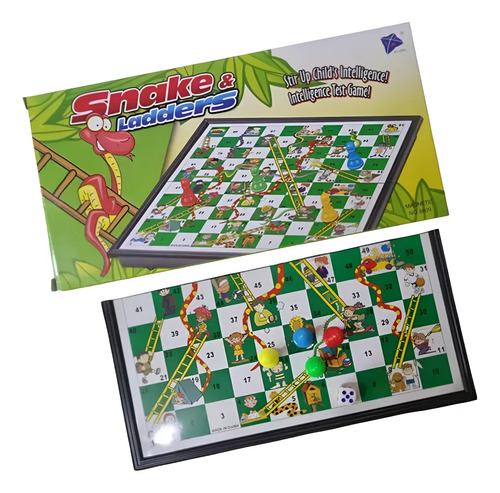 Serpiente Y Escaleras Juego Imantado Para Niños