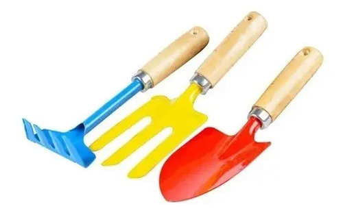 Set De Jardinería Para Arena Plantas De Colores 3 Piezas — foto 3