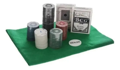 Set Juego Profesional De Póker 120 Piezas Poker Chips — foto 2
