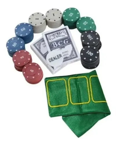 Set Juego Profesional De Póker 120 Piezas Poker Chips — foto 5