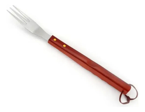 Set Parrillero Para Asado Cuchillo Tenedor Bbq — foto 3