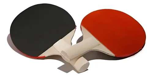 Set Raquetas De Ping Pong Para Niños + 3 Pelotas Madera Cs (chino)
