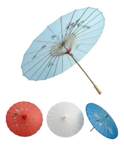 Sombrilla China Plegable Quitasol Verano Varios