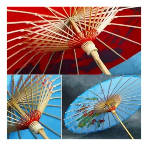 Sombrilla China Plegable Quitasol Verano Varios — foto 5