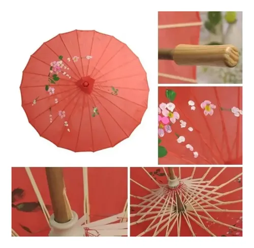 Sombrilla China Plegable Quitasol Verano Varios — foto 6