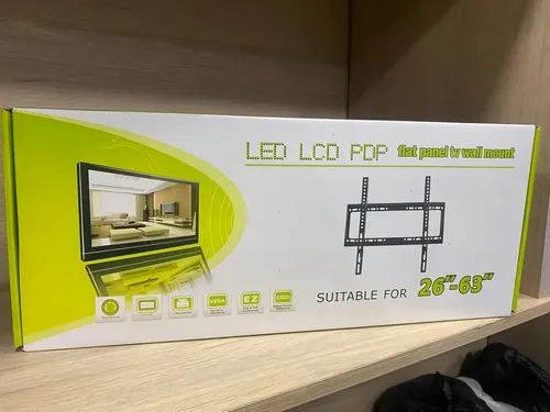 Soporte Fijo Para Tv Pared 26  A 63  Negro Vesa 400x400mm — foto 4