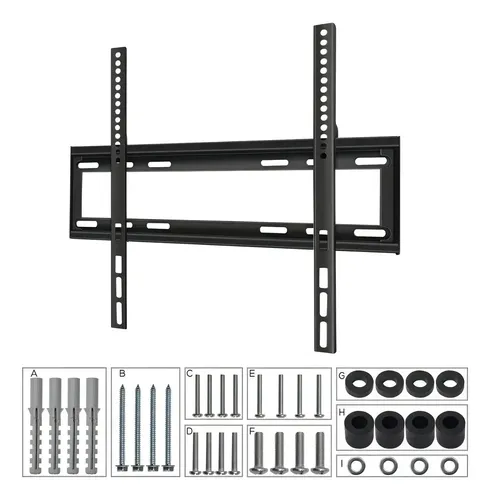 Soporte Fijo Para Tv Pared 26  A 63  Negro Vesa 400x400mm — foto 5