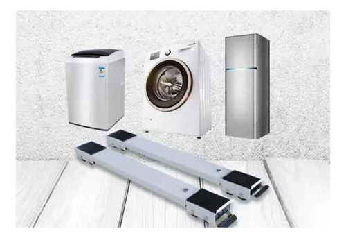 Soporte Para Lavadora Secadora Refrigerador Ajustable Ruedas — foto 5