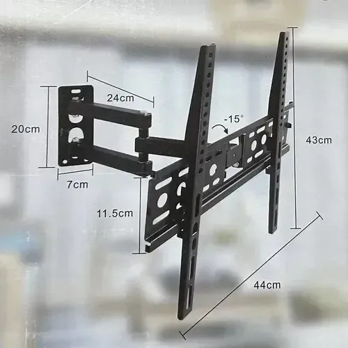 Soporte Tv Brazo Pared 26 -55 Pulgadas 35 Kg Hx-814 Negro — foto 2