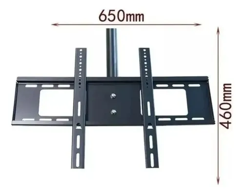 Soporte Tv Television Techo Ajustable De 32 A 75  Negro — foto 2