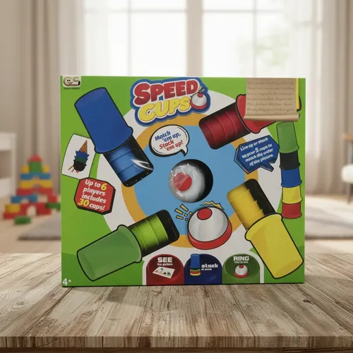 Speed Cups Juego De Mesa Vasos Apilables Para 6 Jugadores