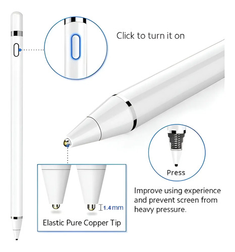 Stylus Pluma Lapiz Para Celular Touch Universal Spen Tablet — foto 12