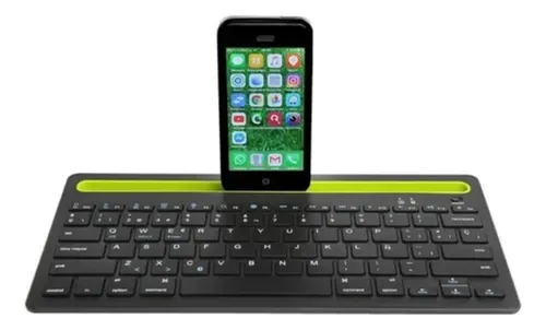 Teclado Bluetooth Recargable Porta Tablet Telefono Multiuso Varios — foto 6