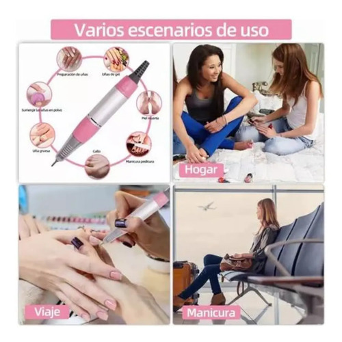 Torno Manicure Uñas Profesional 35000 Rpm Electrico Drill — foto 8