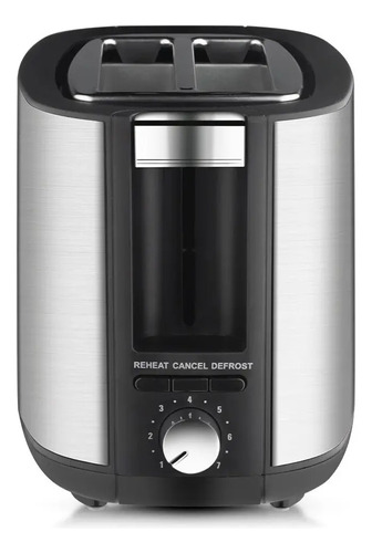 Tostador De Pan 2 Rebanadas Calentador Eléctrico Raf R-507 Color Negro — foto 5