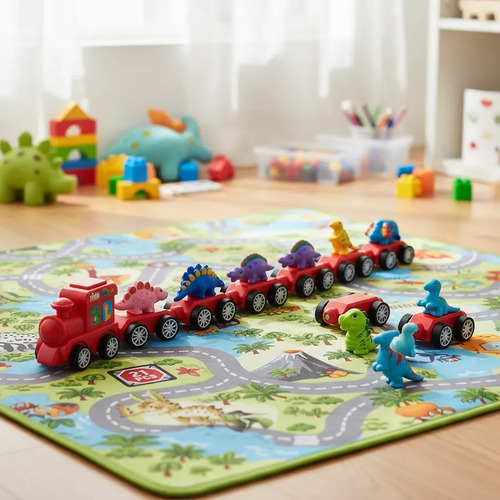 Tren Magnético Con Dinosaurios Juguete Para Niños 21 Piezas 21 — foto 2