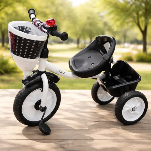 Triciclo Bicicleta Infantil Con Canasta Para Niños — foto 2