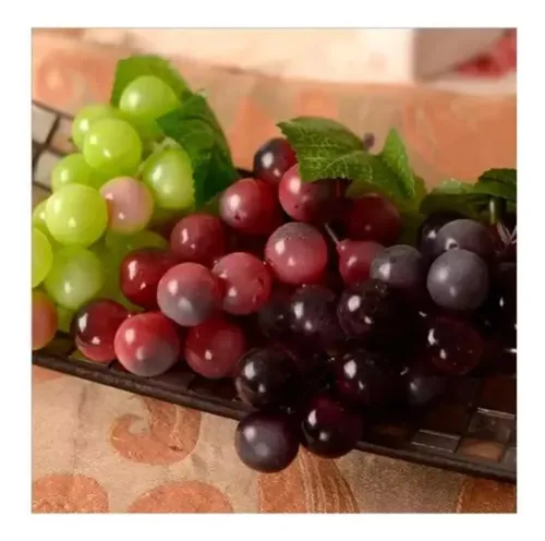 Uvas Artificiales Fruta Sintética Decoración Bodegón — foto 4