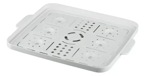 Vaporizador Alimentos Vaporera Cocción Eléctrica 12 L Blanco — foto 5